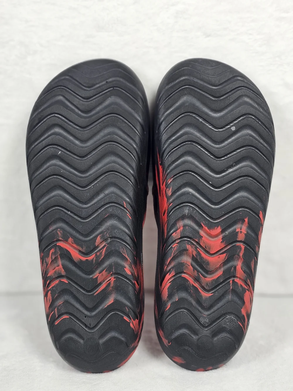 Adidas Patrick Mahomes x Adicane Slide Black Collegiate Red JH6548 Men's Sz 11